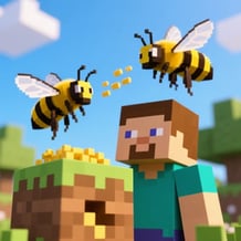 Mine: Save the noob from the bees