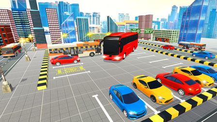 City Bus Parking : Coach Parking Simulator 2019