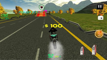 Highway Speedy Bike Racer : Highway Stunt Bike Rider