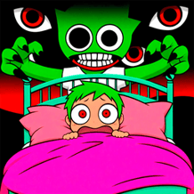 Evil Sprunki scare children!