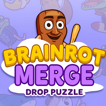 Brainrot Merge: Drop Puzzle - Logic Puzzles puzzle game thumbnail