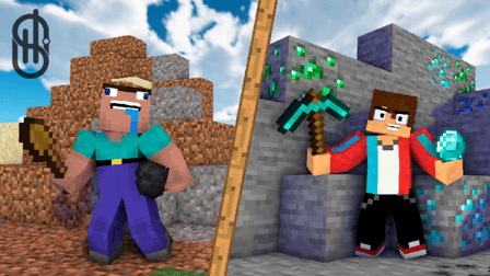 Mine Mining Islands: Skyblock Village!