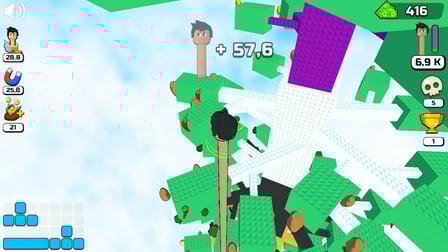 Obby: Eat and Grow a Neck 3D +1 for Every Step - Screenshot 1