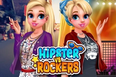 Hipsters vs Rockers - Screenshot 1