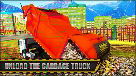 Road Garbage Dump Truck Cleaner 
