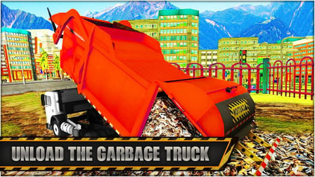 Road Garbage Dump Truck Cleaner 