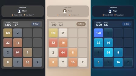 Just 2048 - Screenshot 1