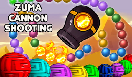 Zuma Cannon Shooting