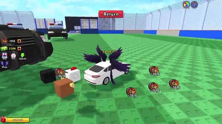 Obby: +1 Speed Car Escape - Screenshot 1