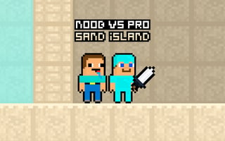 Noob vs Pro Sand island