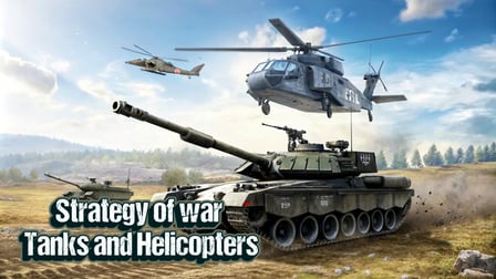 Strategy of war: Tanks and helicopters