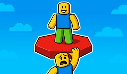 Don't fall off the platform! Obby