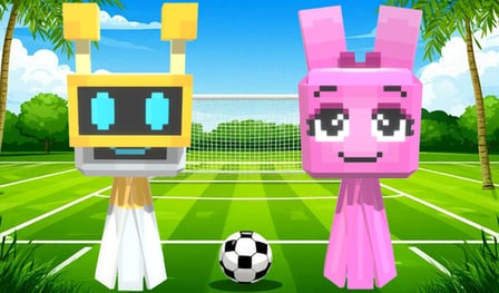 Calcio 1 su 1 Sprunki 3D
