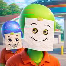 Gas Station Simulator with Aliens