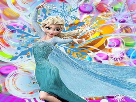 Elsa | Frozen Match 3 Puzzle