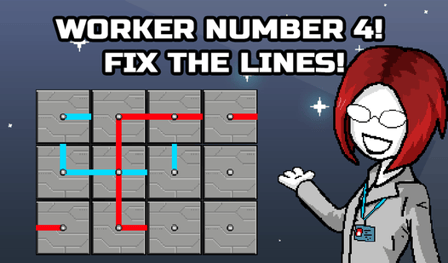 Worker number 4! Fix the lines!