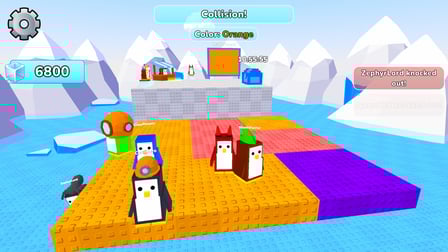 Knockout - Push Penguins on Ice! - Screenshot 1