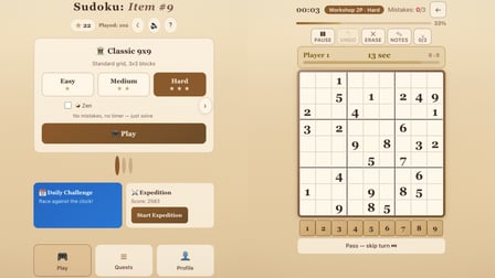 Sudoku: Item #9 - Screenshot 1