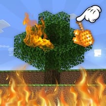 Burn the whole world in Mine!