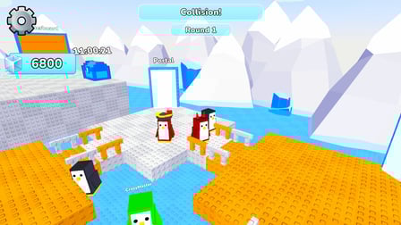Knockout - Push Penguins on Ice! - Screenshot 3