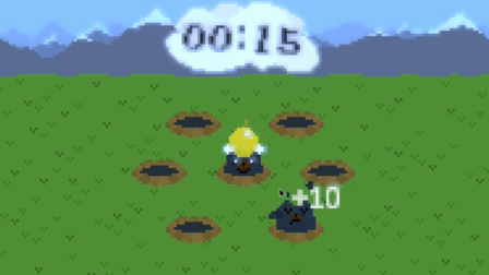 Whack a Mole - Pixel Version - Screenshot 1