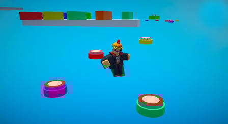 Obby: Hardcore Trampoline Parkour - Screenshot 3