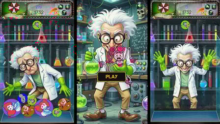 Monster Lab! - Screenshot 1