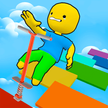 Obby, but you're on Pogostick