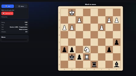 Chess Trainer - Screenshot 1