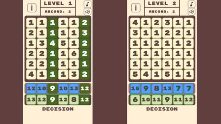 Sort the tile numbers : Adding tiles - Screenshot 1