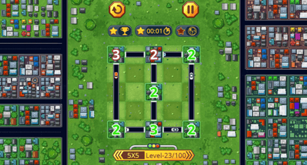 Traffic Puzzle Game Linky - Screenshot 2