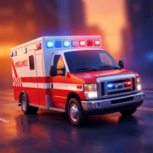 Emergency Ambulance Driving Game