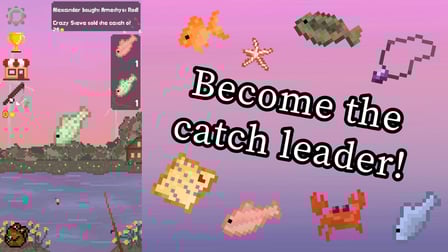 Fishing Online: Pixelation - Screenshot 1