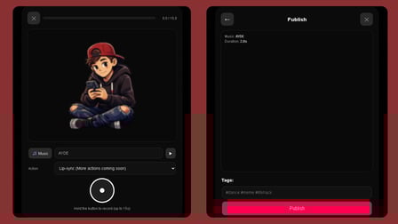 ClipMaker: Get Famous! - Screenshot 2