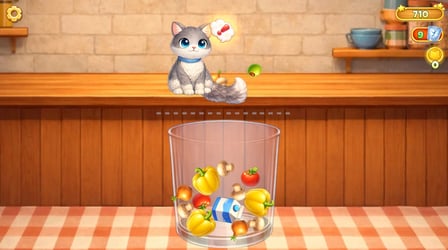 Hungry Cat: Merge Puzzle - Screenshot 1