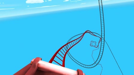 Obby: World`s Tallest Roller Coaster - Screenshot 2