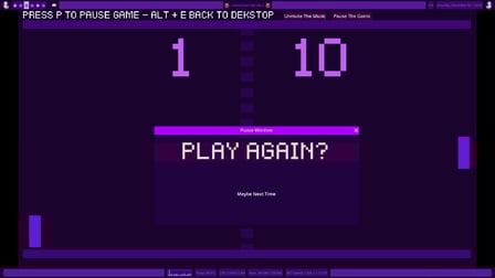 it's just classic pong - Screenshot 4