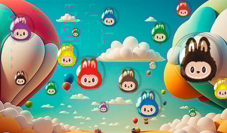 Connect the Balls: Labubu Collection