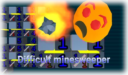 Difficult minesweeper