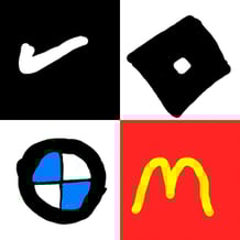 Memorize and Draw the Logo from Memory ASMR