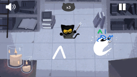 Doodle Halloween Momo Cat : Academy - Screenshot 2