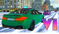 BMW M5 CS Winter Drift