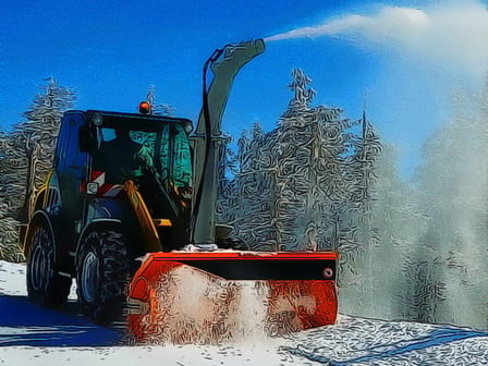 Winter Snow Plough Puzzle