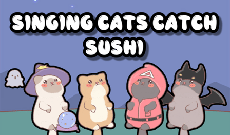 Singing Cats Catch Sushi