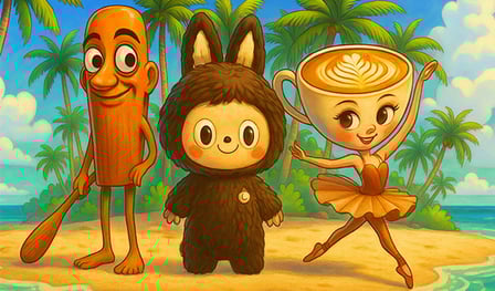 Tung Tung and Labubu: Island of Italian Animals