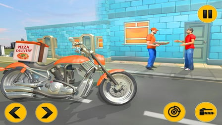 Big Pizza Delivery Boy Simulator Game