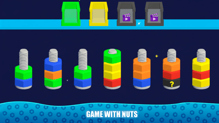 Sorting Nuts and Bolts by Color: Home Repair - Screenshot 2