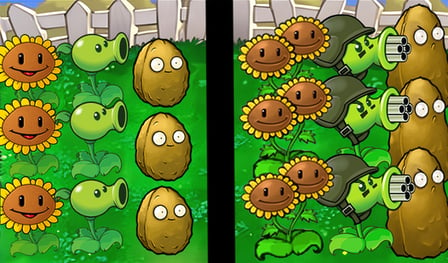 Evolution of the Lawn: PVZ!