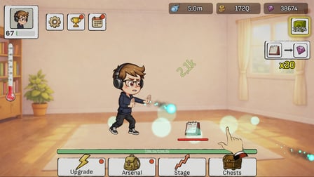 Fiery Clicker: Smash It All! - Screenshot 3