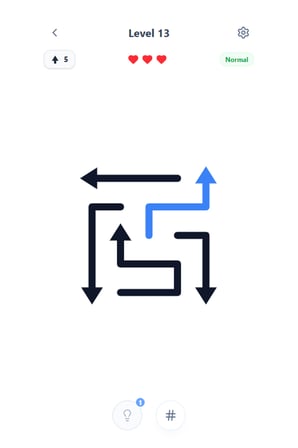 Arrowtix - Train Your Brain - Screenshot 1